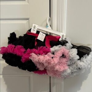 NWT Colorful Petti Skirt with Bow